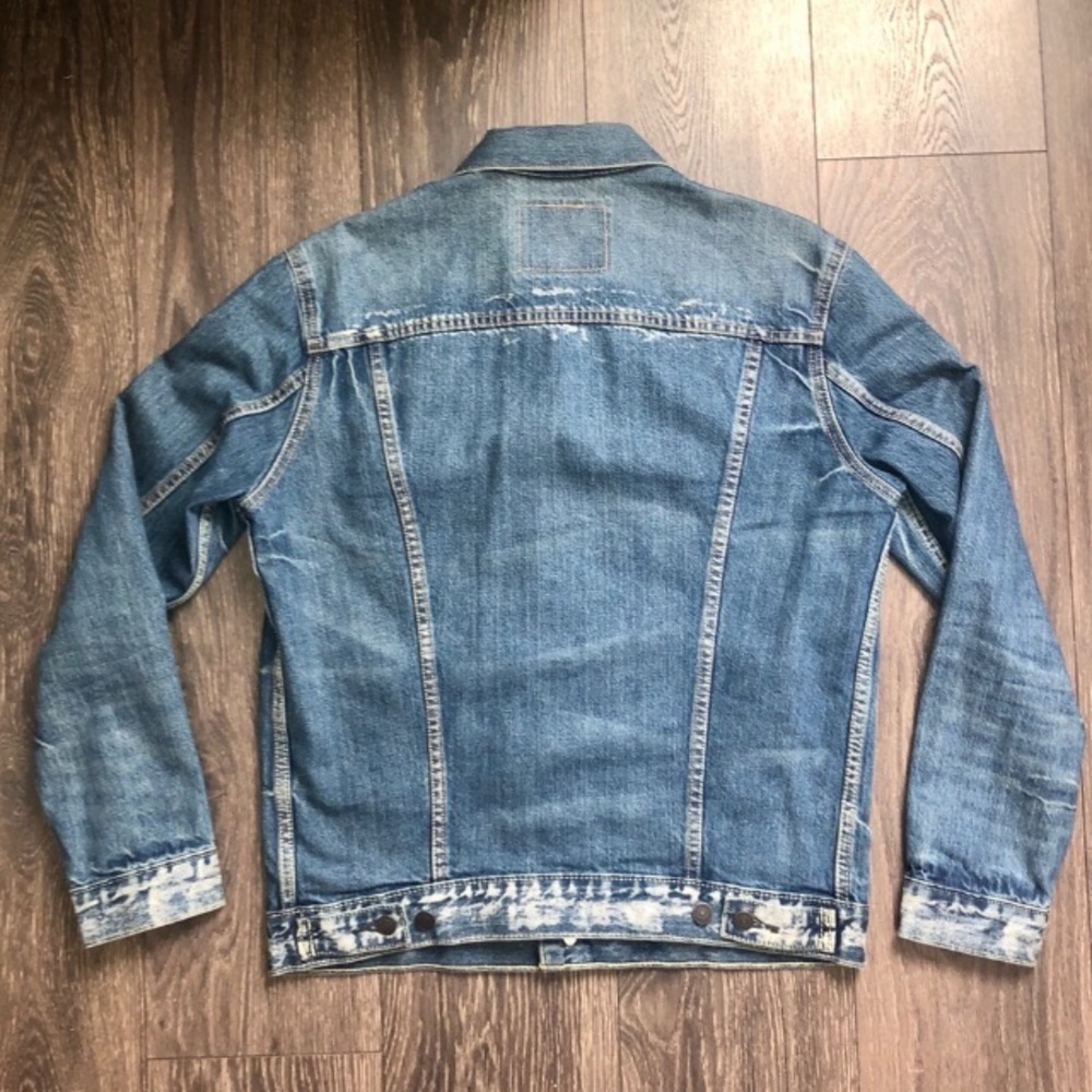 Levis trucker jacket stone washed size Large - Picture 2 of 2